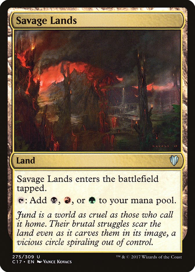 Savage Lands [Commander 2017] | Pegasus Games WI