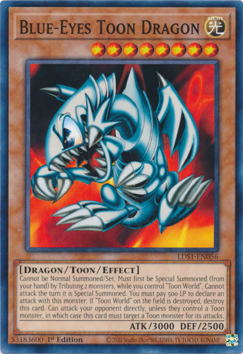 Blue-Eyes Toon Dragon [LDS1-EN056] Common | Pegasus Games WI