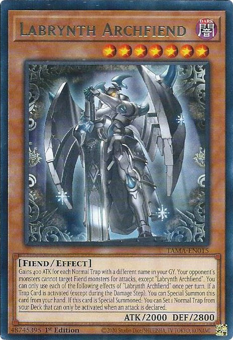 Labrynth Archfiend [TAMA-EN015] Rare | Pegasus Games WI