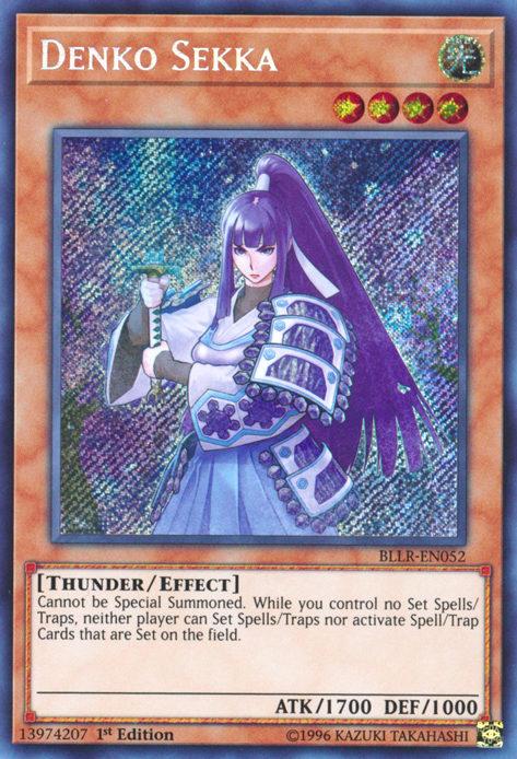 Denko Sekka [BLLR-EN052] Secret Rare | Pegasus Games WI