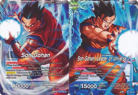 Son Gohan // Son Gohan, Leader of Universe 7 [TB1-025] | Pegasus Games WI