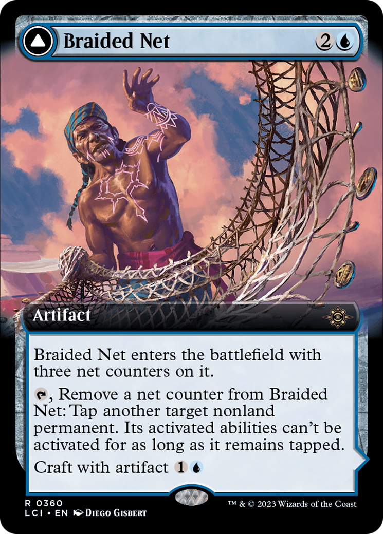 Braided Net // Braided Quipu (Extended Art) [The Lost Caverns of Ixalan] | Pegasus Games WI