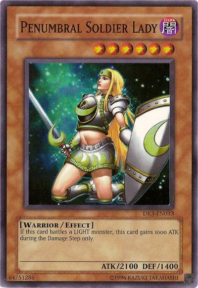 Penumbral Soldier Lady [DR3-EN033] Super Rare | Pegasus Games WI