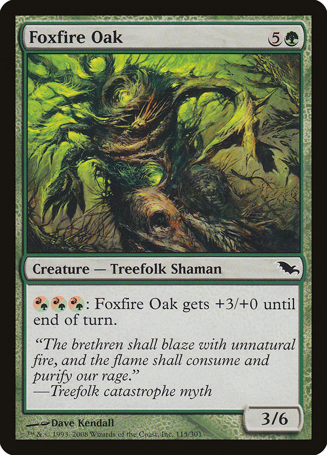 Foxfire Oak [Shadowmoor] | Pegasus Games WI