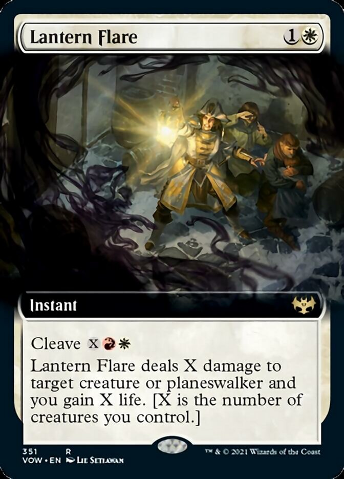 Lantern Flare (Extended Art) [Innistrad: Crimson Vow] | Pegasus Games WI