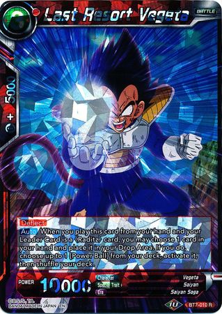 Last Resort Vegeta [BT7-010] | Pegasus Games WI