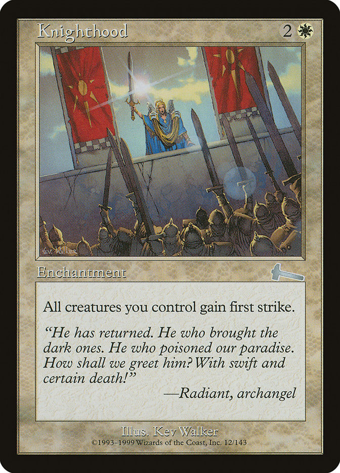 Knighthood [Urza's Legacy] | Pegasus Games WI