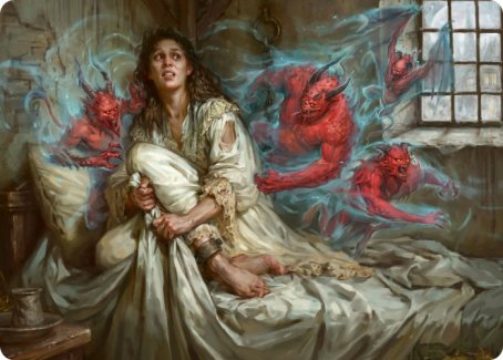 Eruth, Tormented Prophet Art Card [Innistrad: Crimson Vow Art Series] | Pegasus Games WI