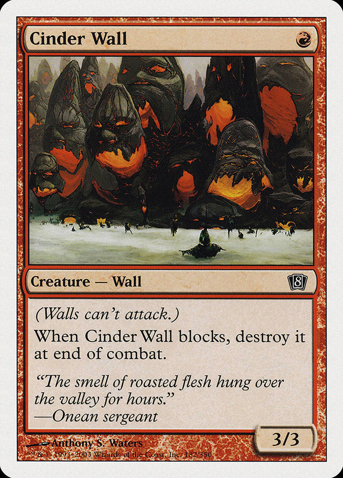 Cinder Wall [Eighth Edition] | Pegasus Games WI