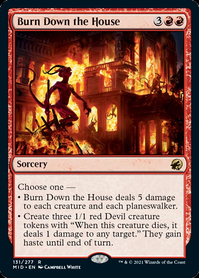 Burn Down the House [Innistrad: Midnight Hunt] | Pegasus Games WI