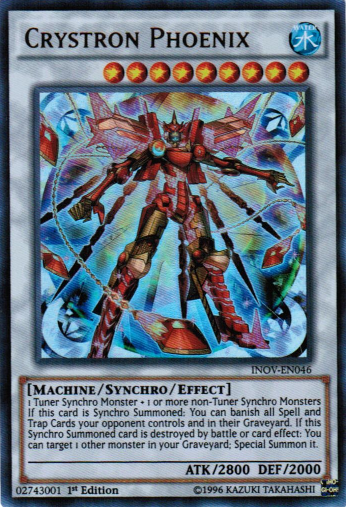 Crystron Phoenix [INOV-EN046] Ultra Rare | Pegasus Games WI