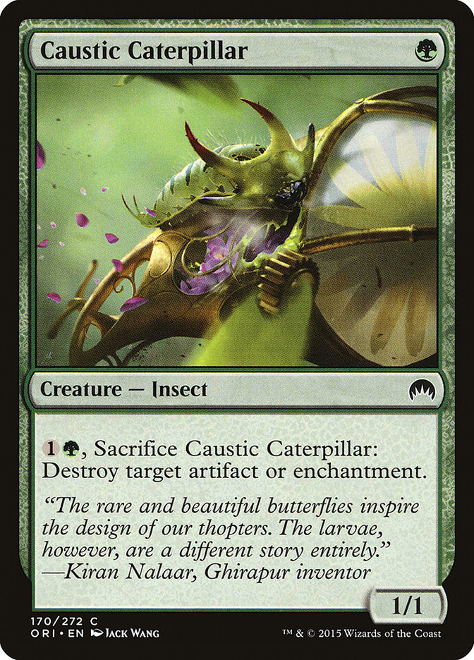 Caustic Caterpillar [Magic Origins] | Pegasus Games WI