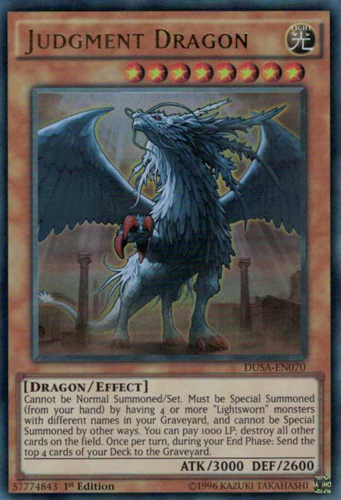 Judgment Dragon [DUSA-EN070] Ultra Rare | Pegasus Games WI