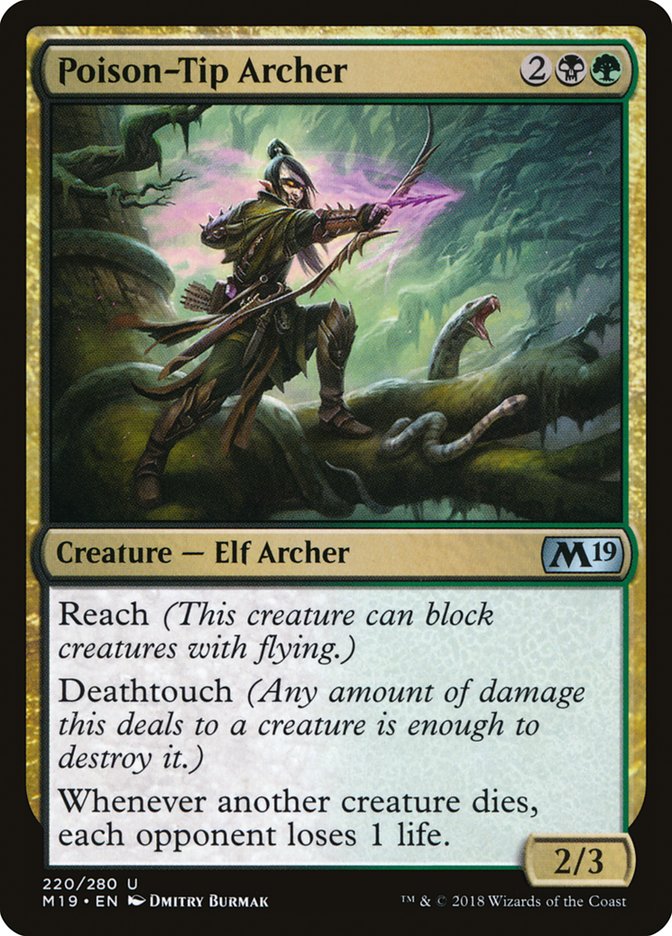 Poison-Tip Archer [Core Set 2019] | Pegasus Games WI