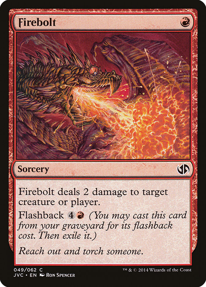 Firebolt [Duel Decks Anthology] | Pegasus Games WI