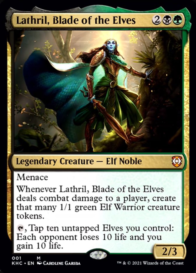 Lathril, Blade of the Elves [Kaldheim Commander] | Pegasus Games WI