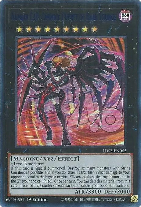 Number C40: Gimmick Puppet of Dark Strings (Blue) [LDS3-EN065] Ultra Rare | Pegasus Games WI