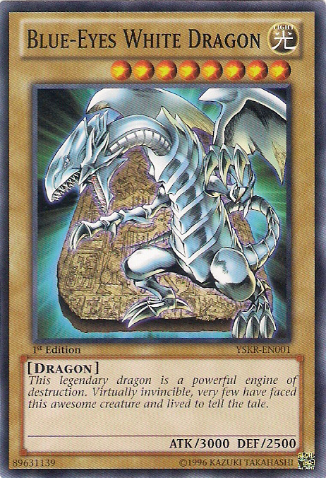 Blue-Eyes White Dragon [YSKR-EN001] Common | Pegasus Games WI