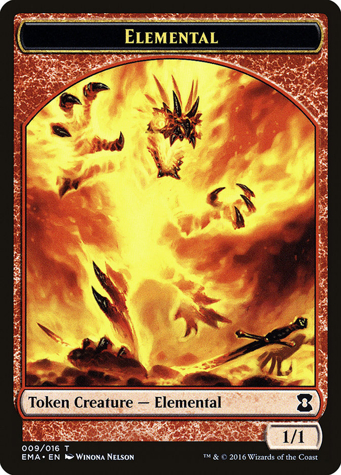 Elemental Token (009/016) [Eternal Masters Tokens] | Pegasus Games WI