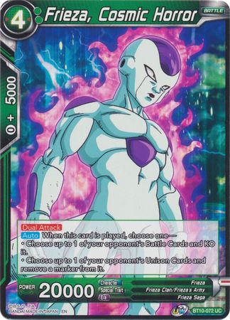 Frieza, Cosmic Horror (BT10-072) [Rise of the Unison Warrior 2nd Edition] | Pegasus Games WI