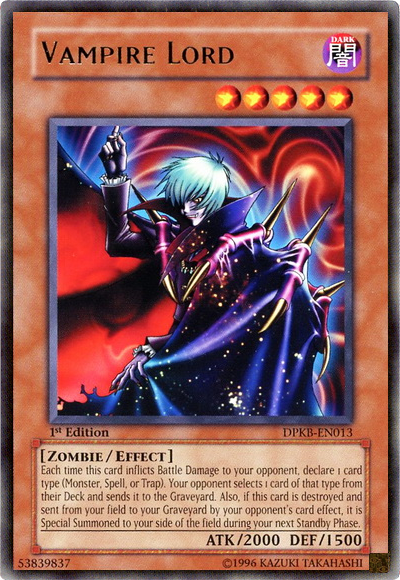 Vampire Lord [DPKB-EN013] Rare | Pegasus Games WI