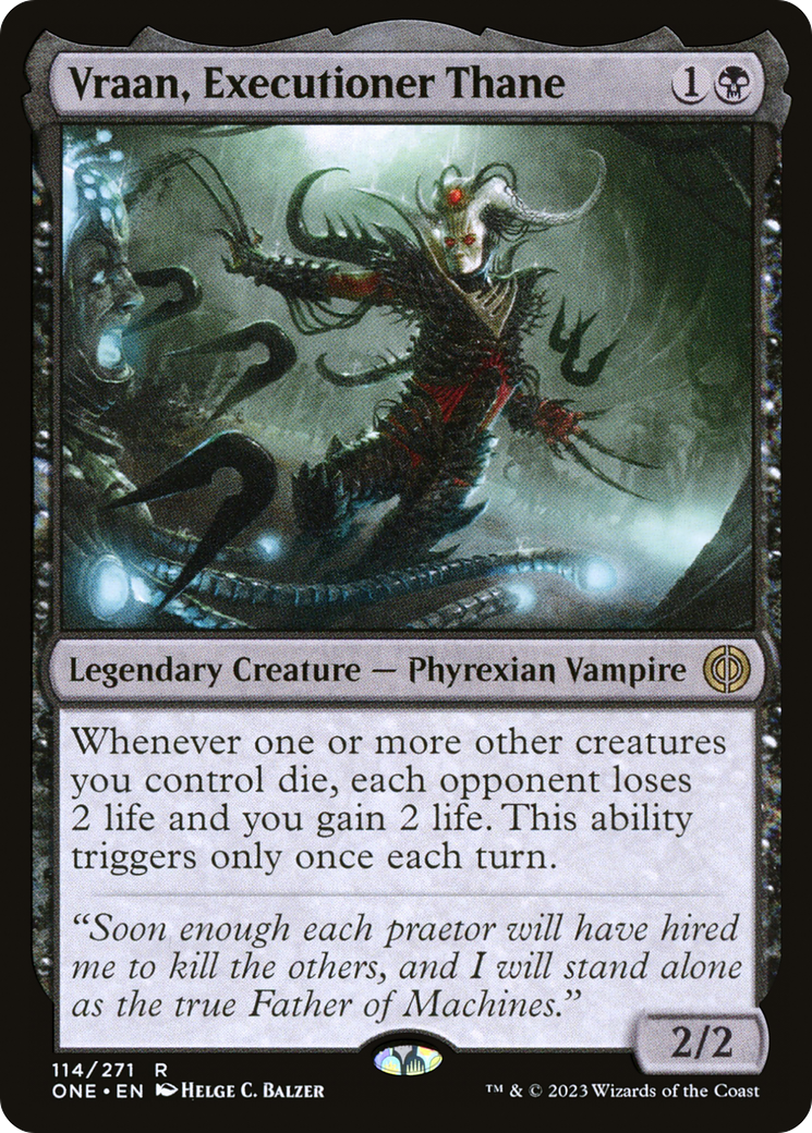 Vraan, Executioner Thane [Phyrexia: All Will Be One] | Pegasus Games WI