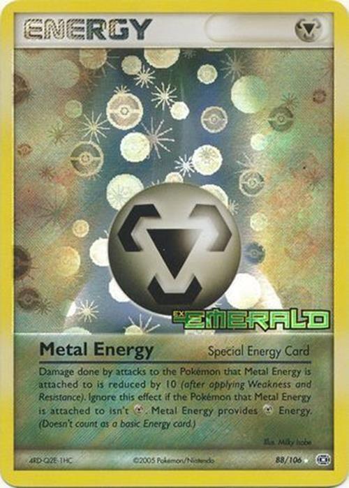 Metal Energy (88/106) (Stamped) [EX: Emerald] | Pegasus Games WI