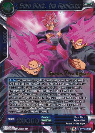 Goku Black, the Replicator (Assault of the Saiyans) [BT7-042_PR] | Pegasus Games WI