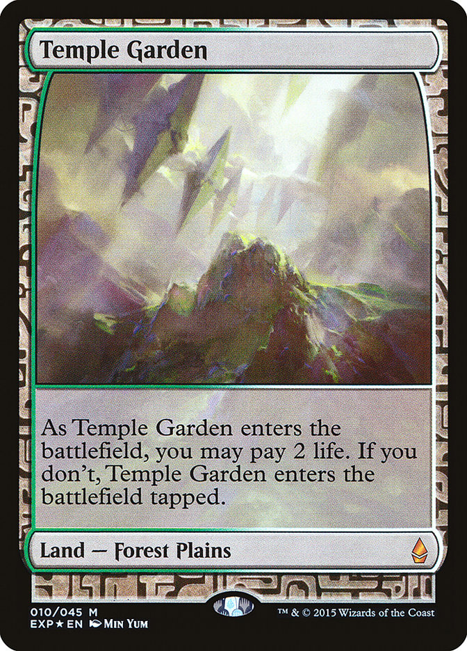 Temple Garden [Zendikar Expeditions] | Pegasus Games WI