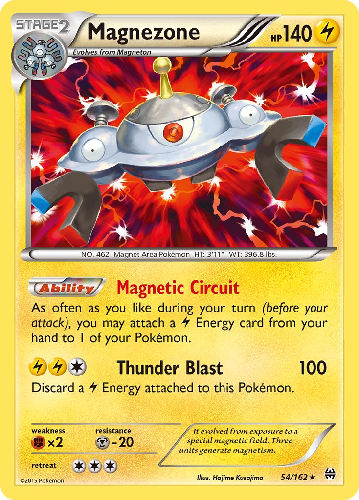 Magnezone (54/162) (Theme Deck Exclusive) [XY: BREAKthrough] | Pegasus Games WI
