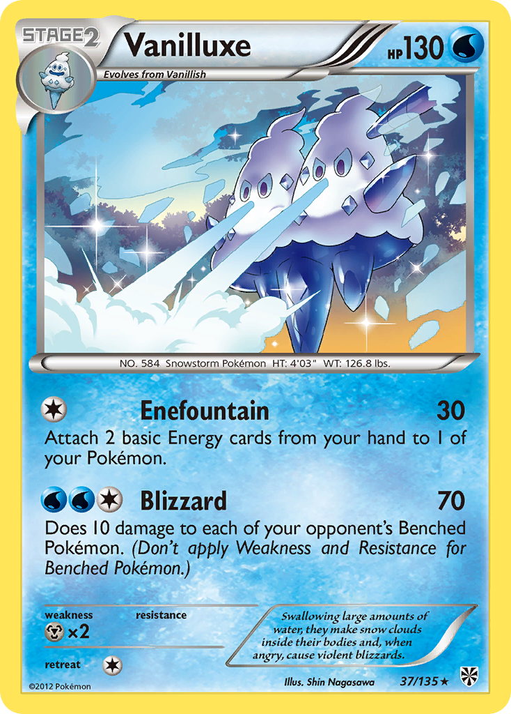 Vanilluxe (37/135) [Black & White: Plasma Storm] | Pegasus Games WI