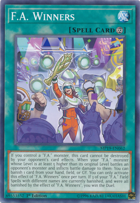 F.A. Winners [MP19-EN062] Common | Pegasus Games WI