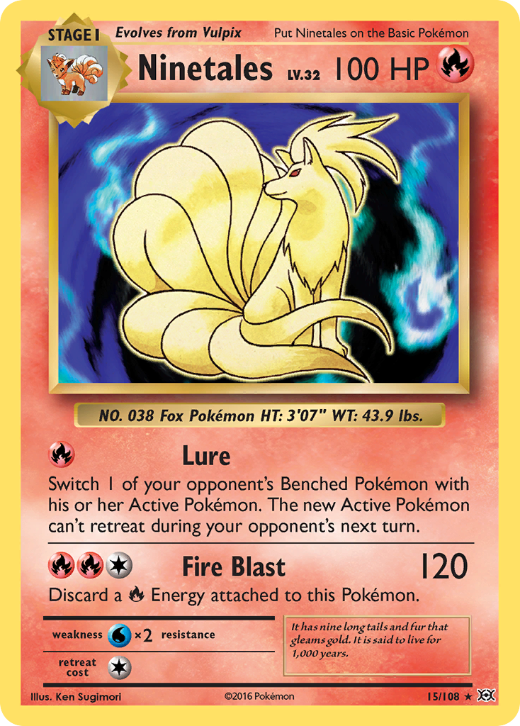 Ninetales (15/108) [XY: Evolutions] | Pegasus Games WI