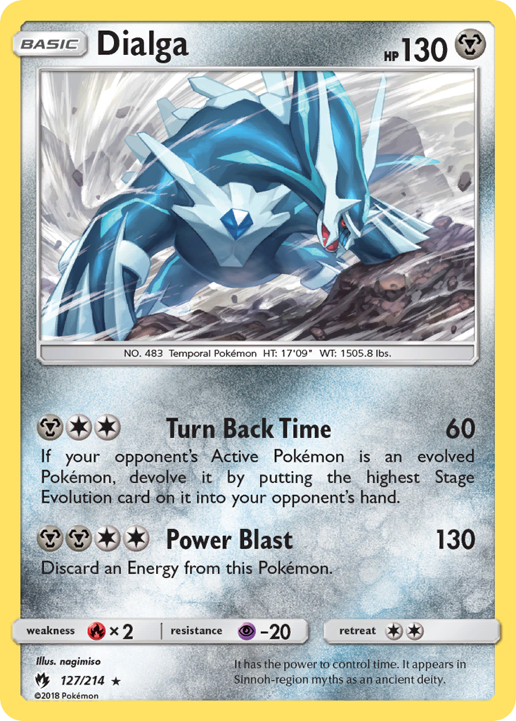 Dialga (127/214) [Sun & Moon: Lost Thunder] | Pegasus Games WI