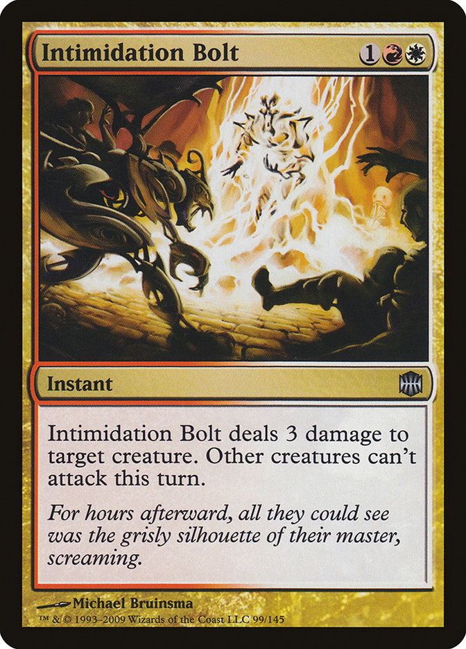 Intimidation Bolt [Alara Reborn] | Pegasus Games WI