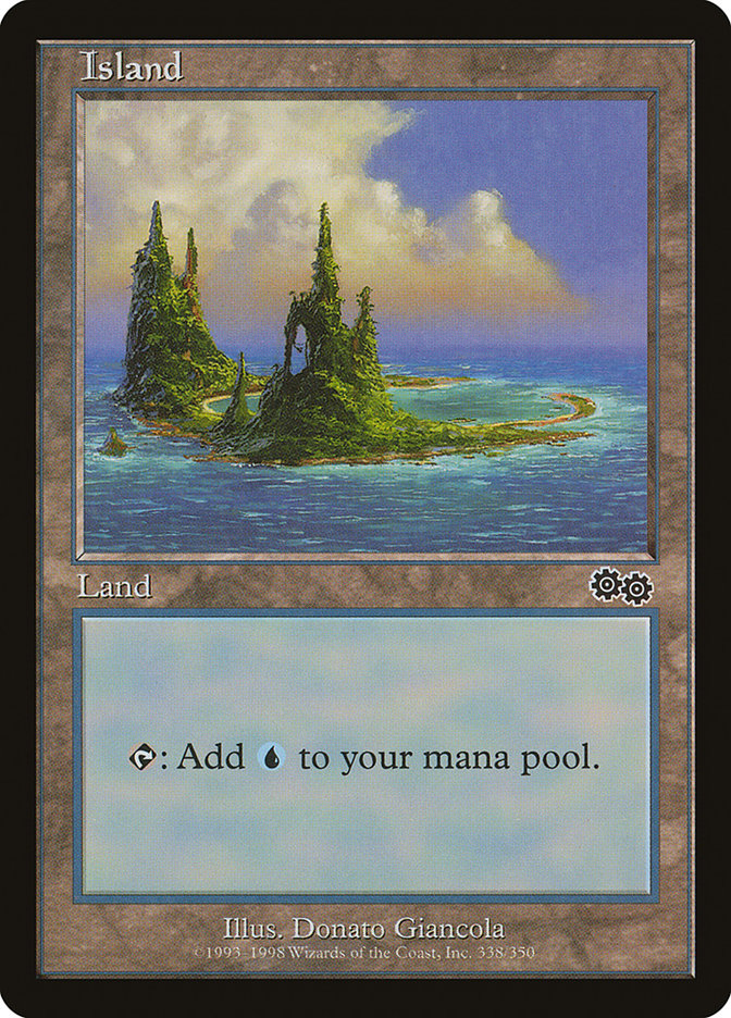 Island (338) [Urza's Saga] | Pegasus Games WI