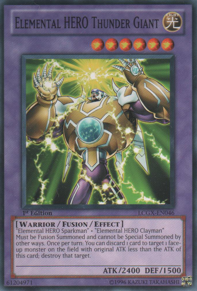 Elemental HERO Thunder Giant [LCGX-EN046] Common | Pegasus Games WI