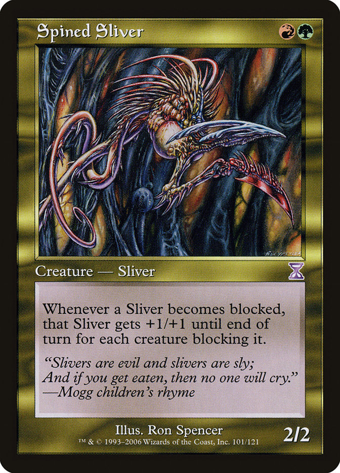 Spined Sliver [Time Spiral Timeshifted] | Pegasus Games WI
