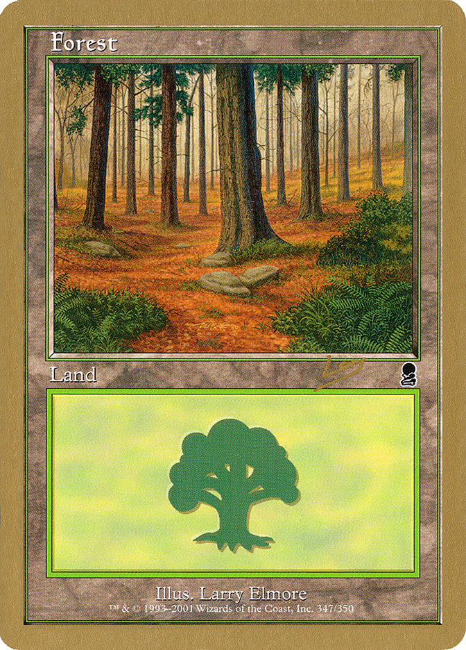 Forest (rl347) (Raphael Levy) [World Championship Decks 2002] | Pegasus Games WI