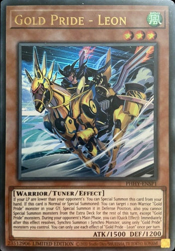 Gold Pride - Leon [PHHY-ENSP1] Ultra Rare | Pegasus Games WI