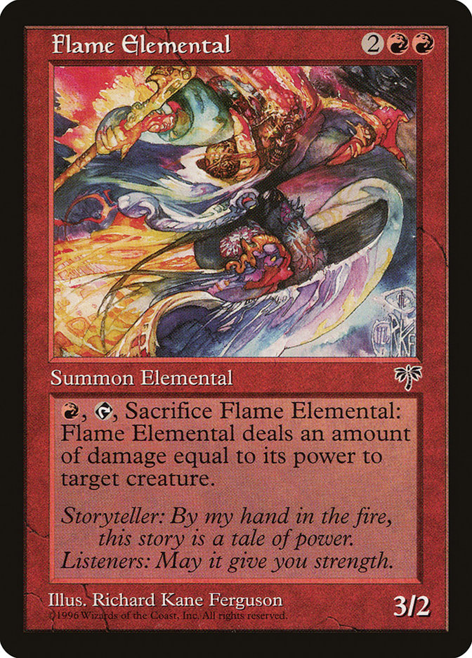 Flame Elemental [Mirage] | Pegasus Games WI