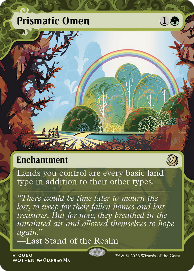 Prismatic Omen [Wilds of Eldraine: Enchanting Tales] | Pegasus Games WI