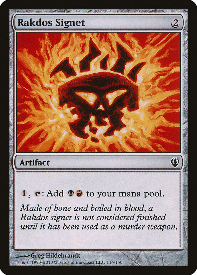 Rakdos Signet [Archenemy] | Pegasus Games WI