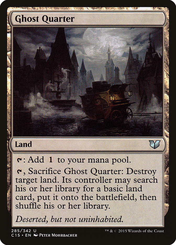 Ghost Quarter [Commander 2015] | Pegasus Games WI