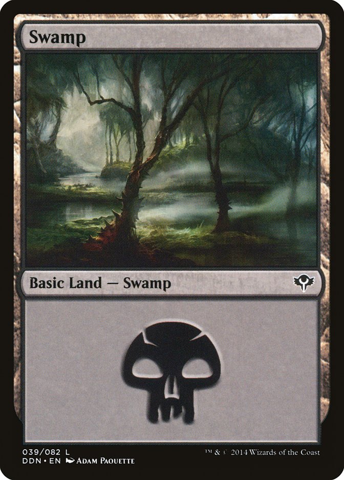 Swamp (39) [Duel Decks: Speed vs. Cunning] | Pegasus Games WI