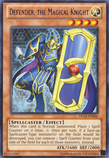 Defender, the Magical Knight (Purple) [DL14-EN006] Rare | Pegasus Games WI