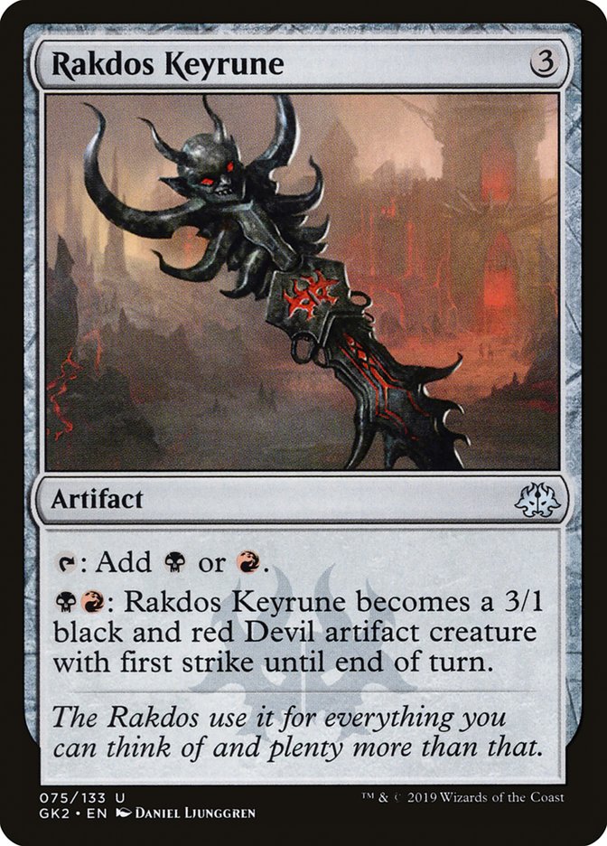 Rakdos Keyrune [Ravnica Allegiance Guild Kit] | Pegasus Games WI