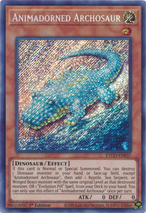 Animadorned Archosaur [ETCO-EN037] Secret Rare | Pegasus Games WI