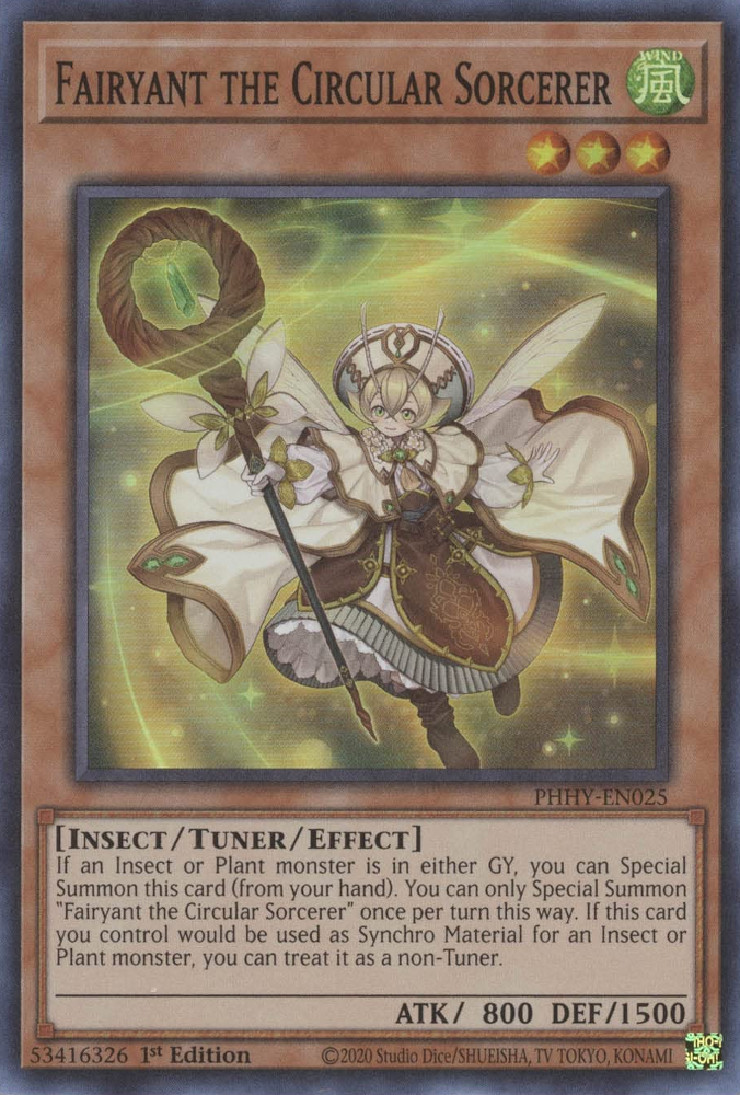Fairyant the Circular Sorcerer [PHHY-EN025] Super Rare | Pegasus Games WI