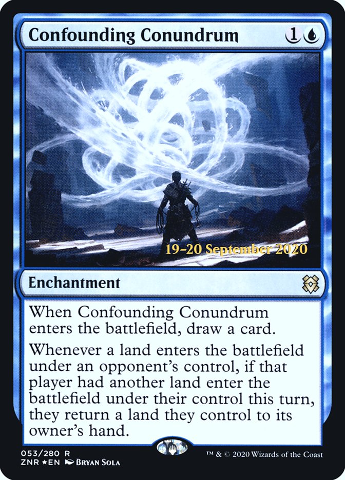 Confounding Conundrum [Zendikar Rising Prerelease Promos] | Pegasus Games WI